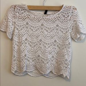 Lace Crop Top